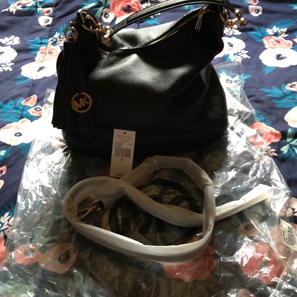 Michael Kors xl Frances hobo black